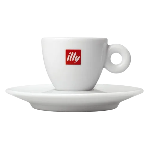 illy espresso з блюдцем
