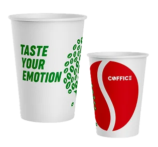 Стакан паперовий COFFICE, 185 мл