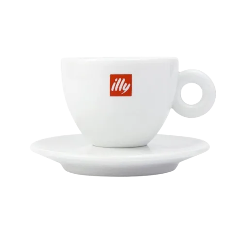 illy cappuccino з блюдцем